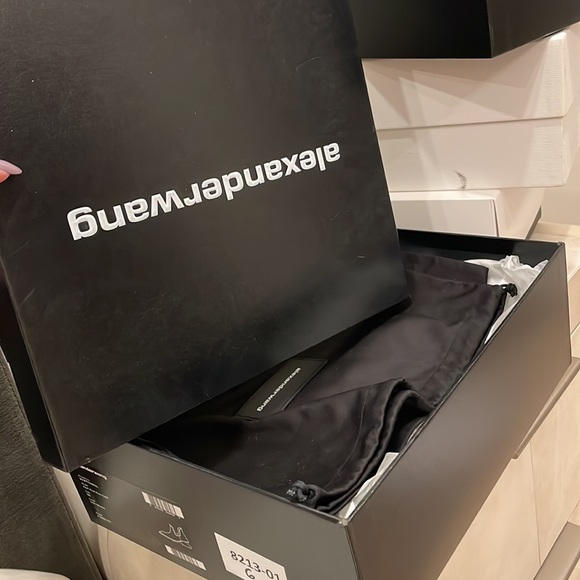 ALEXANDER WANG KORI CUT OUT CALF BOOTS - Picture 7 of 8